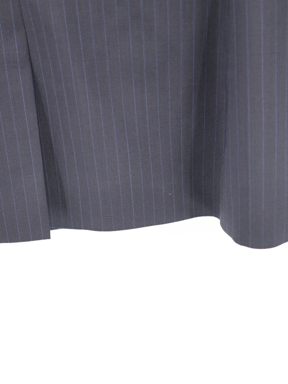 Brooks Brothers Blazer Women 12 peak lapel Wool Blend business work Blue Striped - Picture 6 of 15